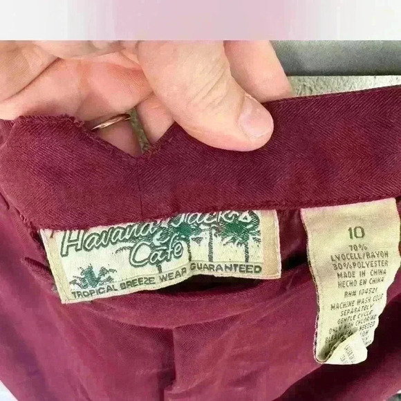 Vintage Havana Jacks Cafe pants. NWT! Never worn dress pants. Casual. Vacation - Picture 4 of 8